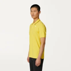 K-WAY Jud - Polo Shirts - Polo - Man - Yellow Sunstruck Store