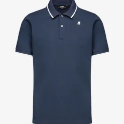 K-WAY Kai - Polo Shirts - Polo - Man - Blue Depth Sale