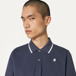 K-WAY Kai - Polo Shirts - Polo - Man - Blue Depth Sale
