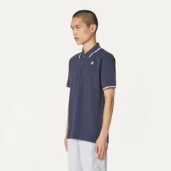 K-WAY Kai - Polo Shirts - Polo - Man - Blue Depth Sale
