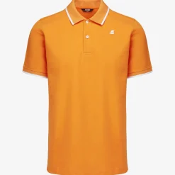 K-WAY Kai - Polo Shirts - Polo - Man - Orange Russet Best Sale
