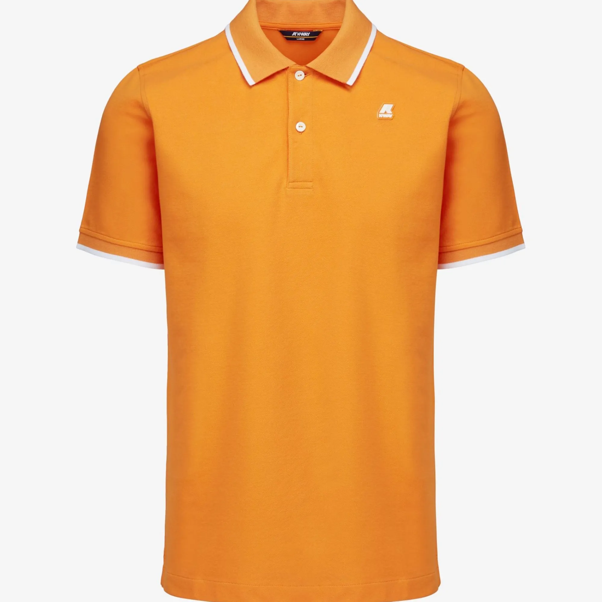 K-WAY Kai - Polo Shirts - Polo - Man - Orange Russet Best Sale