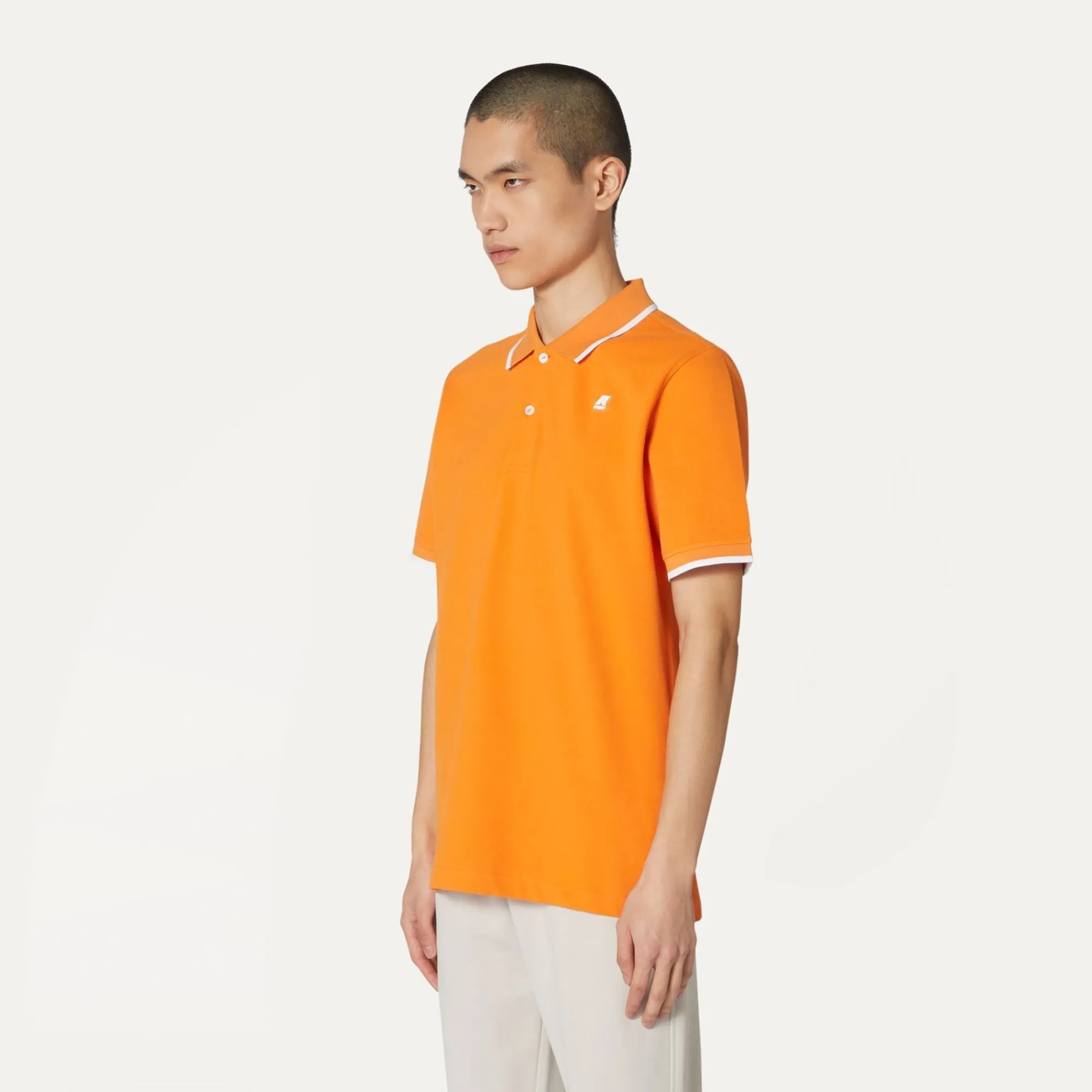 K-WAY Kai - Polo Shirts - Polo - Man - Orange Russet Best Sale