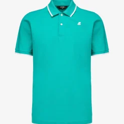 K-WAY Kai - Polo Shirts - Polo - Man - Green Marine Best Sale