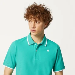 K-WAY Kai - Polo Shirts - Polo - Man - Green Marine Best Sale