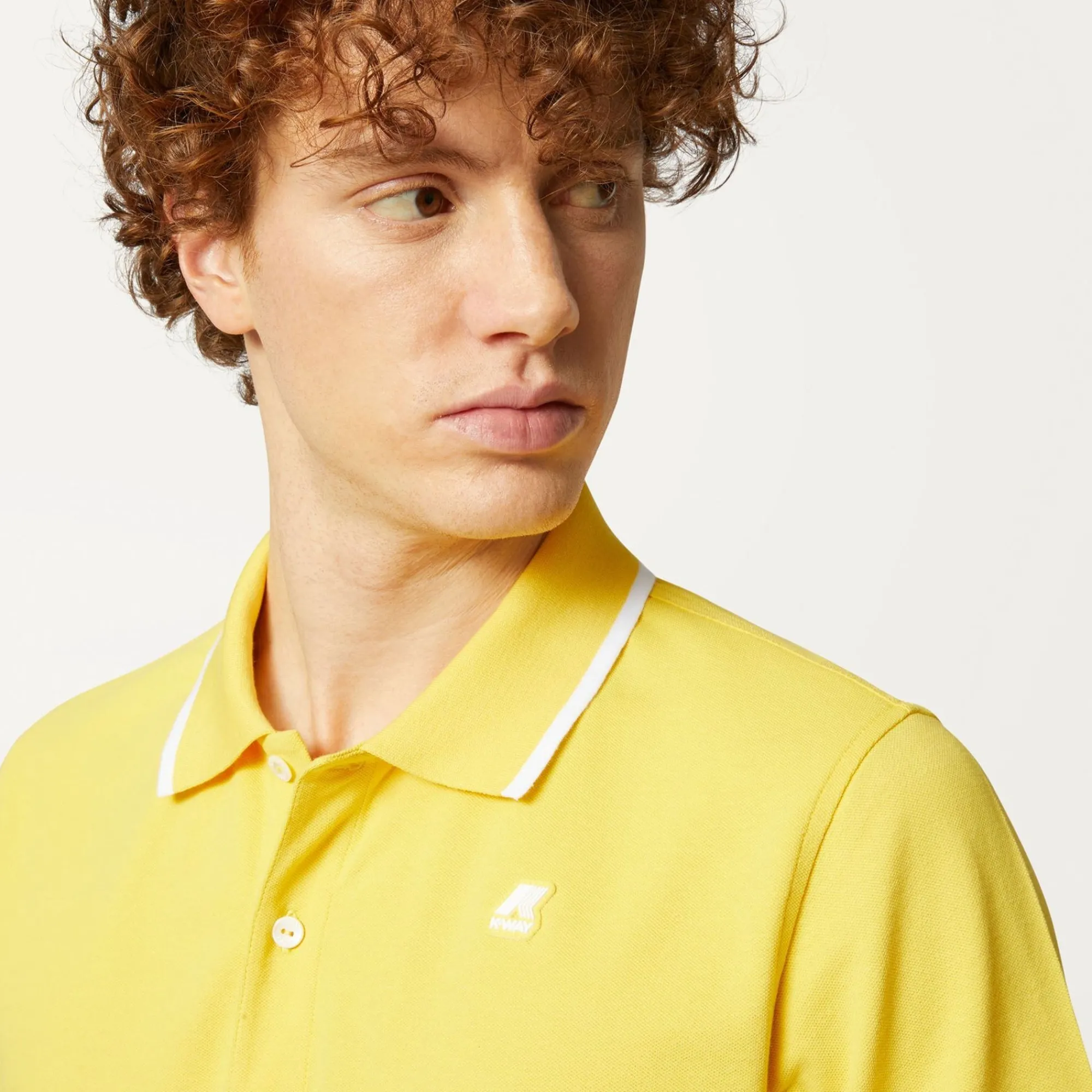 K-WAY Kai - Polo Shirts - Polo - Man - Yellow Sunstruck Outlet