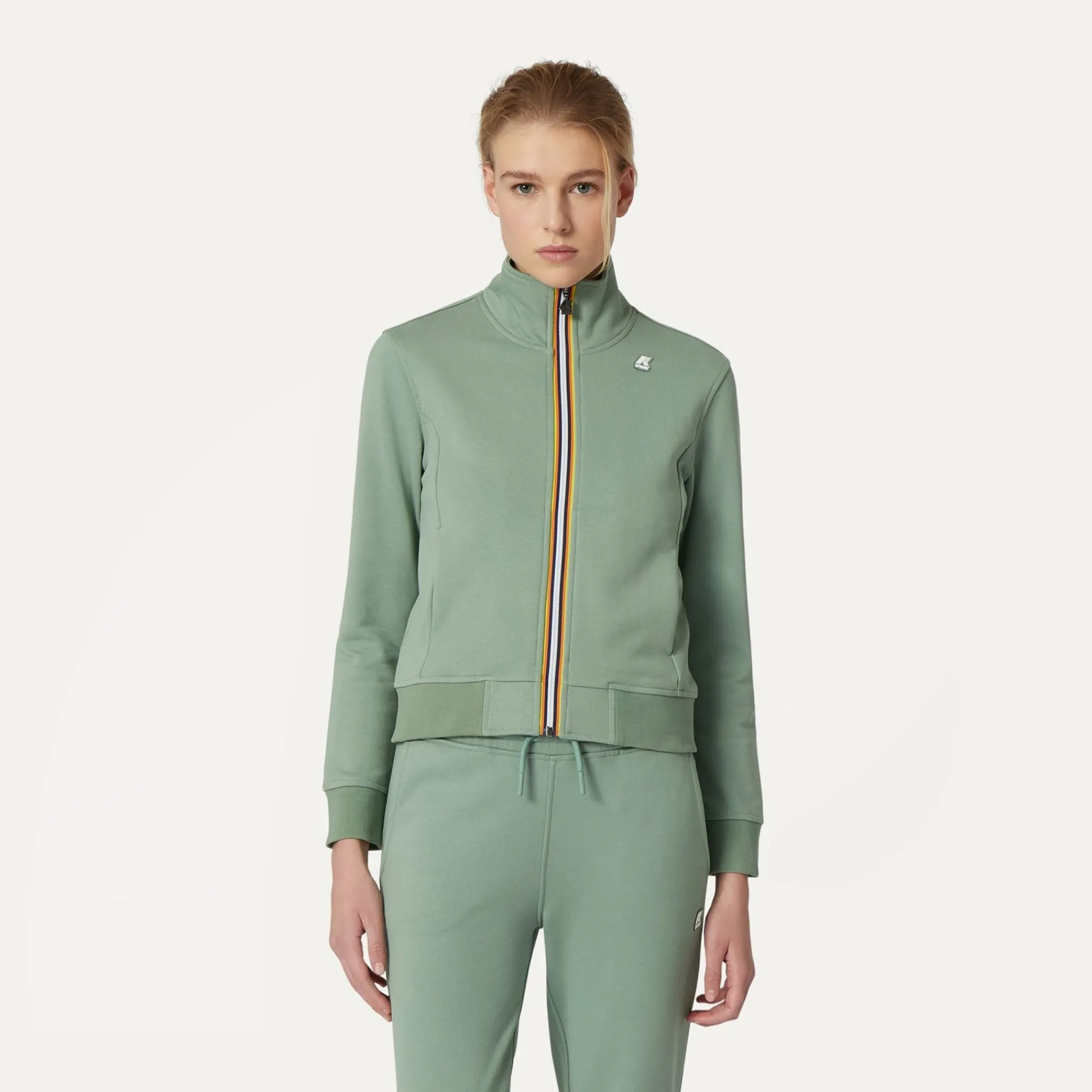 K-WAY Katy - Fleece - Jacket - Woman - Green Fjord Best