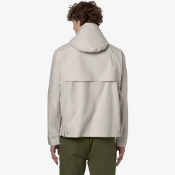 K-WAY Kaya Linen Blend 2L - Jackets - Short - Man - Beige Lt-Silver Sale