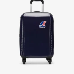 K-WAY System Mini Trolley - Luggage Bags - Trolley - Unisex - Blue Royal-Black Torba Outlet