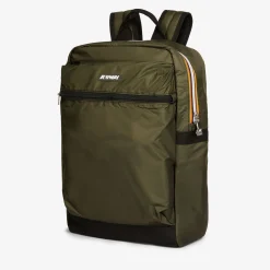 K-WAY Laon - Bags - Backpack - Unisex - Green Blackish Clearance