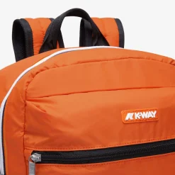 K-WAY Laon - Bags - Backpack - Unisex - Orange Rust Clearance