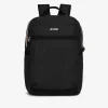 K-WAY Laon - Bags - Backpack - Unisex - Black Pure Clearance