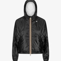 K-WAY Laurette Plus.2 Reversible - Jackets - Short - Woman - White-Black Flash Sale