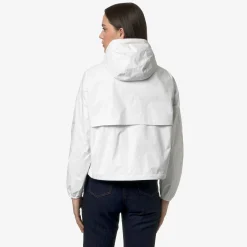 K-WAY Laurette Plus.2 Reversible - Jackets - Short - Woman - White-Black Flash Sale