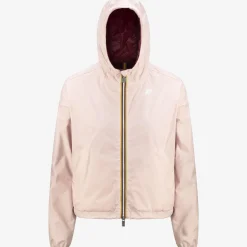 K-WAY Laurette Plus.2 Reversible - Jackets - Short - Woman - Pink Gardenia-Red Dk Online