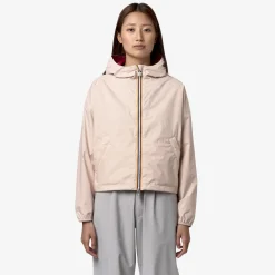 K-WAY Laurette Plus.2 Reversible - Jackets - Short - Woman - Pink Gardenia-Red Dk Online
