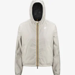 K-WAY Laurette Plus.2 Reversible - Jackets - Short - Woman - Black P-Beige Lt Outlet