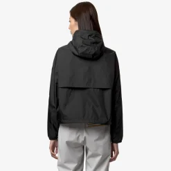 K-WAY Laurette Plus.2 Reversible - Jackets - Short - Woman - Black P-Beige Lt Outlet
