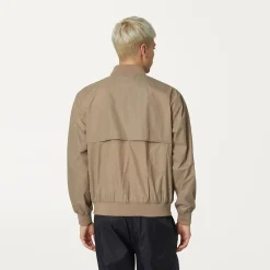 K-WAY Le Vrai 3.0 Amauren - Jackets - Short - Unisex - Beige Taupe Outlet