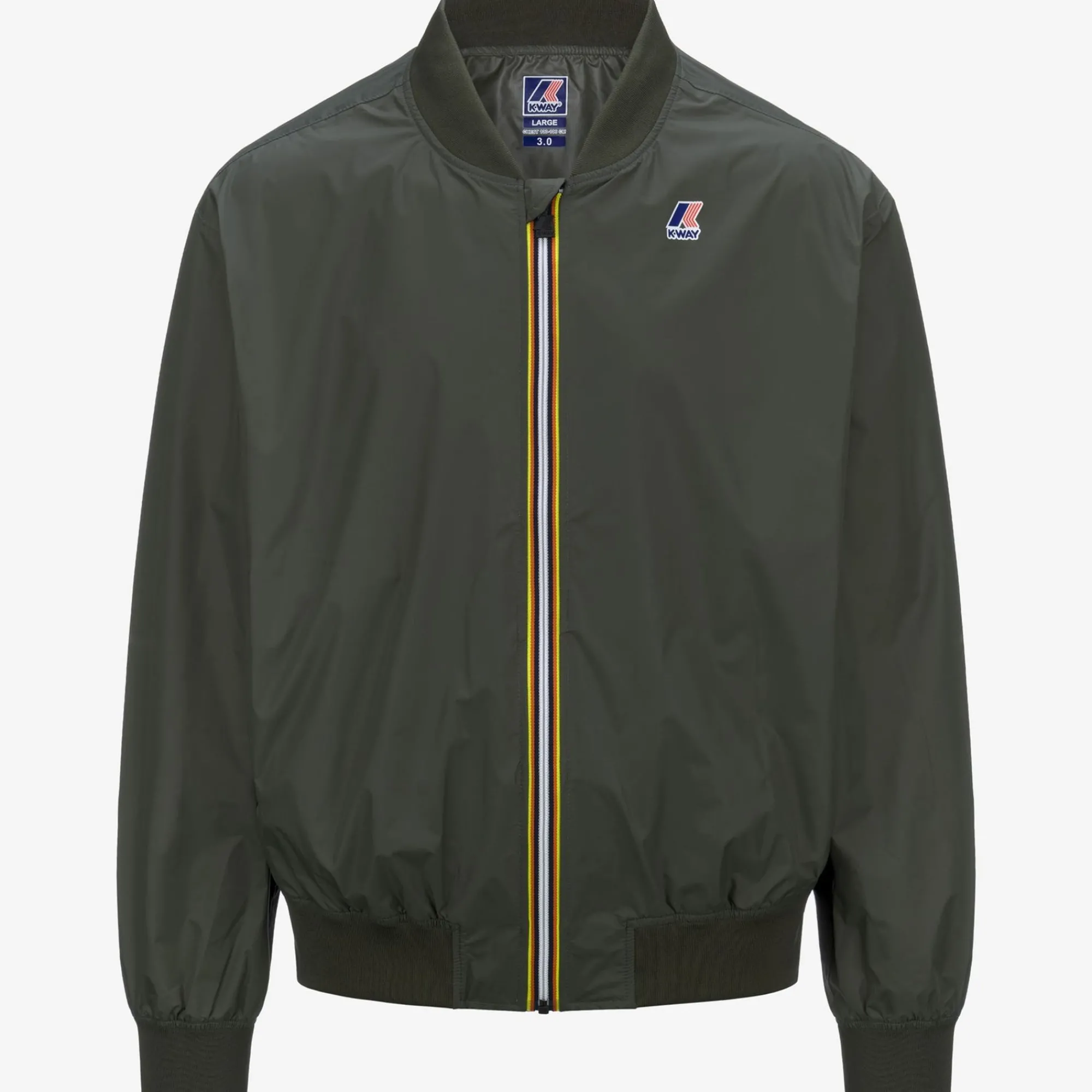 K-WAY Le Vrai 3.0 Amauren - Jackets - Short - Unisex - Green Blackish Cheap