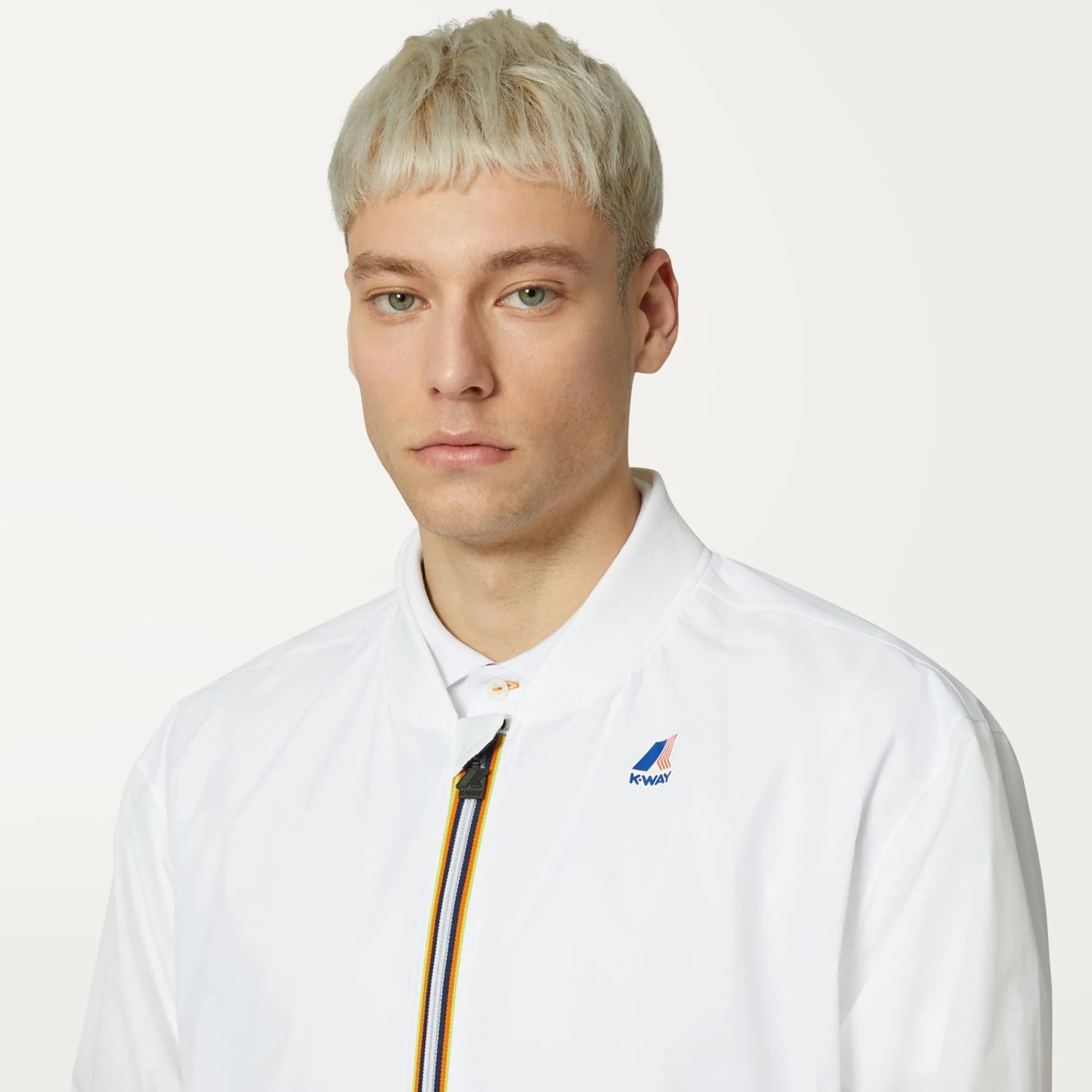 K-WAY Le Vrai 3.0 Amauren - Jackets - Short - Unisex - White Hot