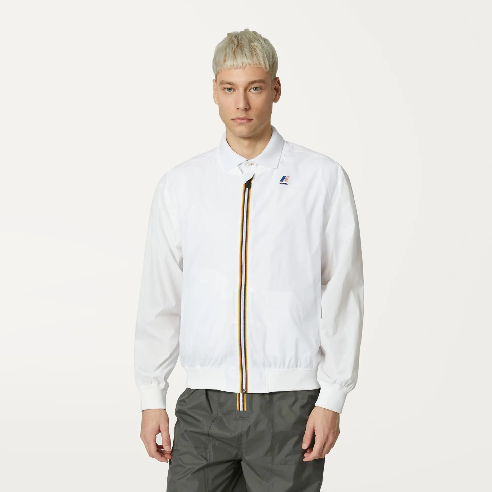 K-WAY Le Vrai 3.0 Amauren - Jackets - Short - Unisex - White Hot