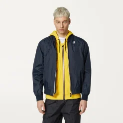 K-WAY Le Vrai 3.0 Amauren - Jackets - Short - Unisex - Blue Depth Flash Sale