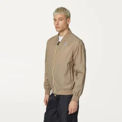 K-WAY Le Vrai 3.0 Amauren - Jackets - Short - Unisex - Beige Taupe Clearance