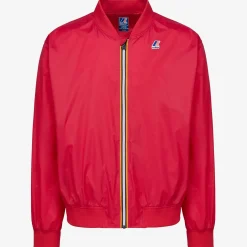 K-WAY Le Vrai 3.0 Amauren - Jackets - Short - Unisex - Red Berry Online