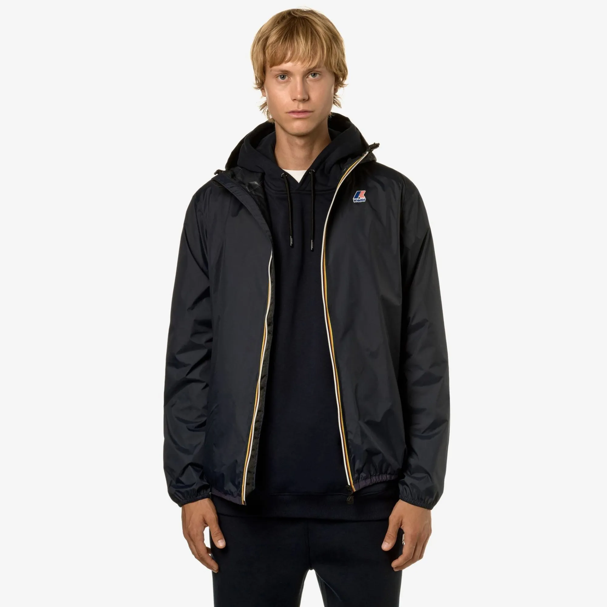 K-WAY Le Vrai 3.0 Claude - Jackets - Mid - Unisex - Blue Depth Clearance