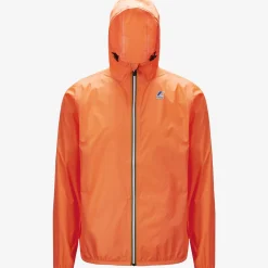 K-WAY Le Vrai 3.0 Claude - Jackets - Mid - Unisex - Orange Lt Best