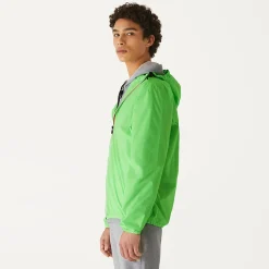 K-WAY Le Vrai 3.0 Claude - Jackets - Mid - Unisex - Green Fluo Outlet
