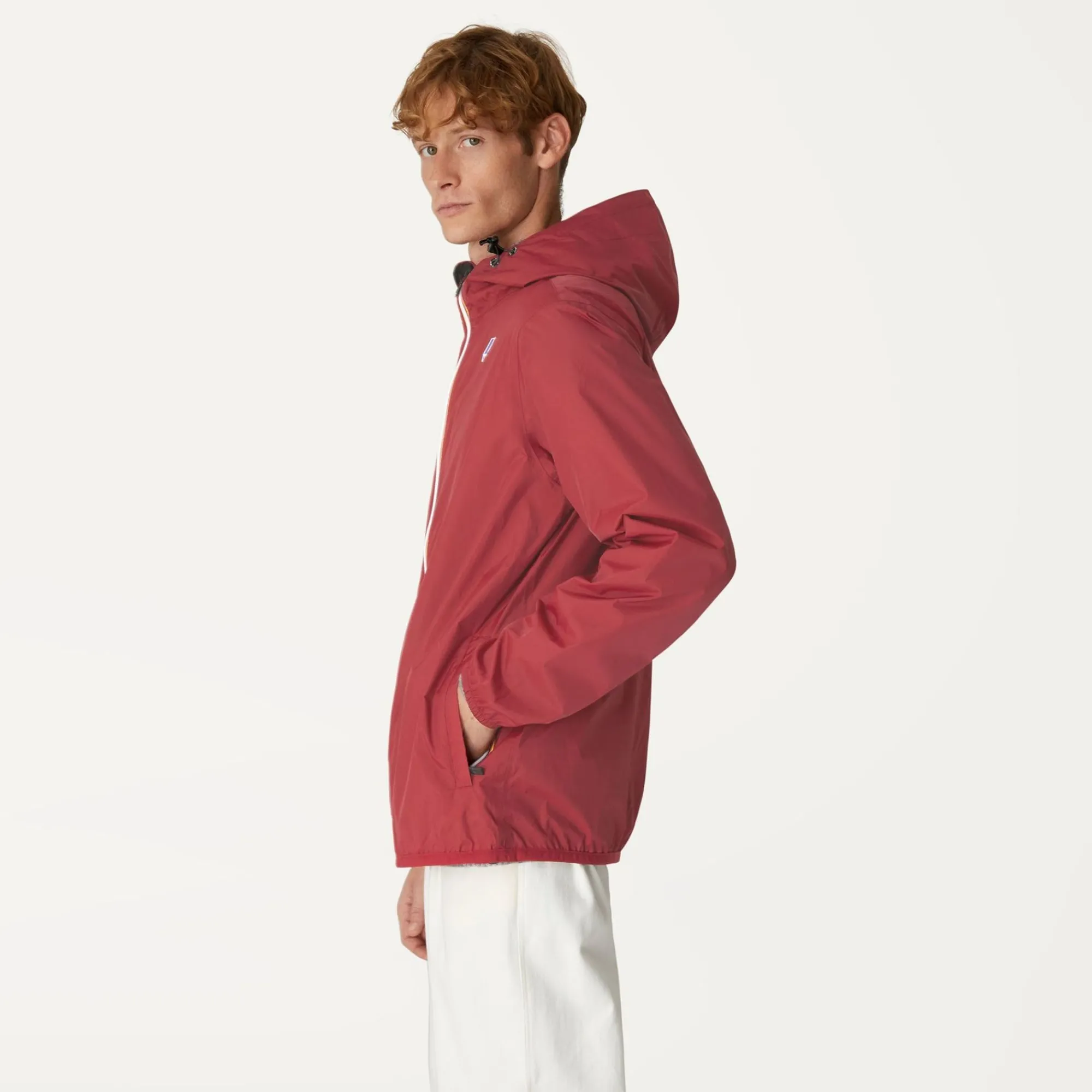 K-WAY Le Vrai 3.0 Claude - Jackets - Mid - Unisex - Red Dk Tomato Flash Sale