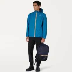 K-WAY Le Vrai 3.0 Claude - Jackets - Mid - Unisex - Turquoise Dk Clearance