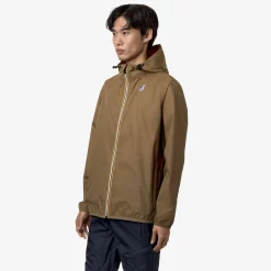 K-WAY Le Vrai 3.0 Claude - Jackets - Mid - Unisex - Brown Corda Fashion