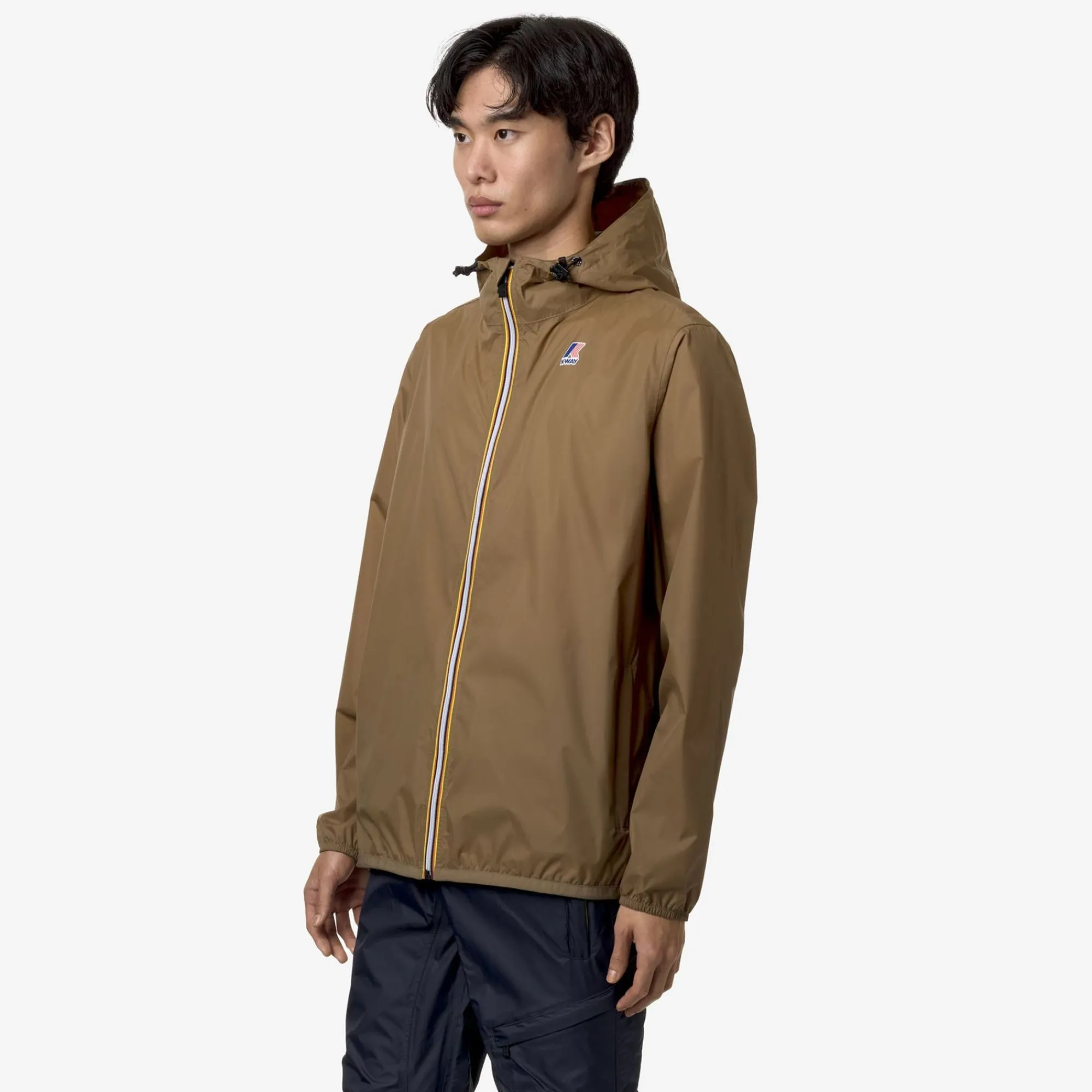 K-WAY Le Vrai 3.0 Claude - Jackets - Mid - Unisex - Brown Corda Fashion