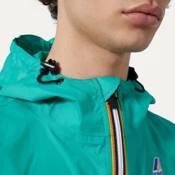 K-WAY Le Vrai 3.0 Claude - Jackets - Mid - Unisex - Green Marine Hot