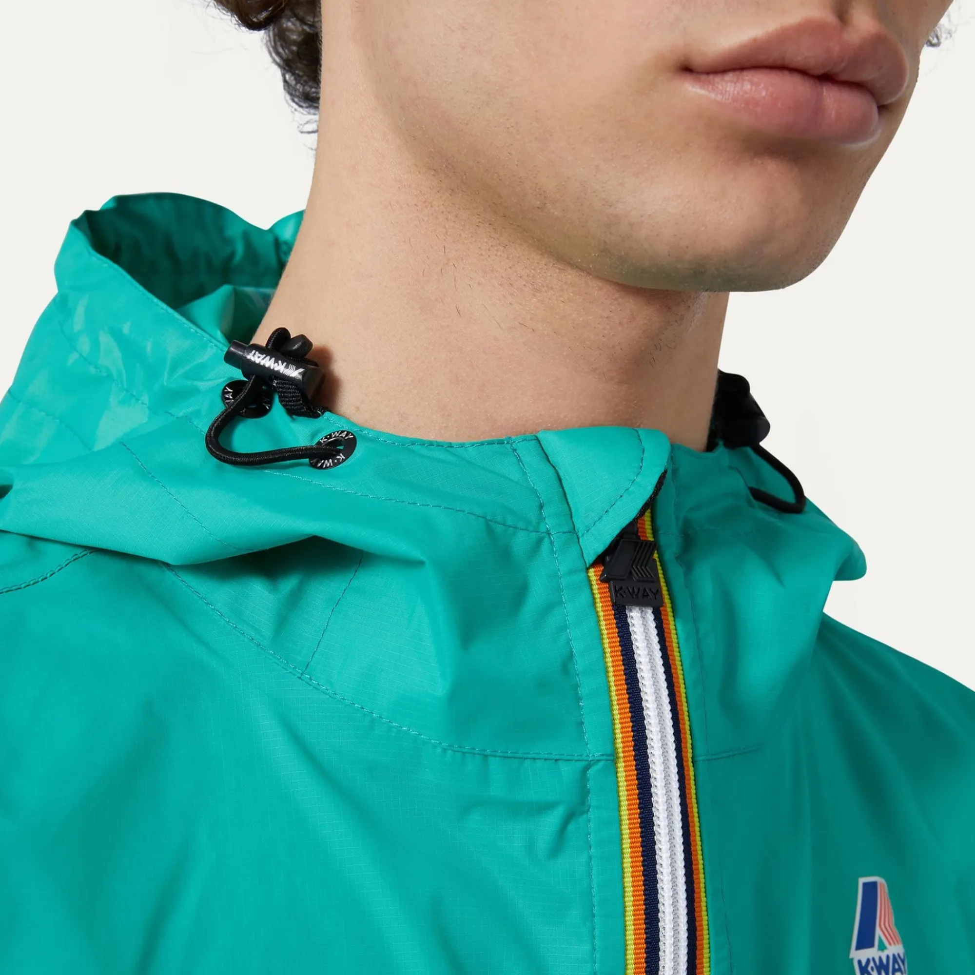 K-WAY Le Vrai 3.0 Claude - Jackets - Mid - Unisex - Green Marine Hot