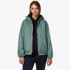 K-WAY Le Vrai 3.0 Claude - Jackets - Mid - Unisex - Green Acquamarina Best Sale