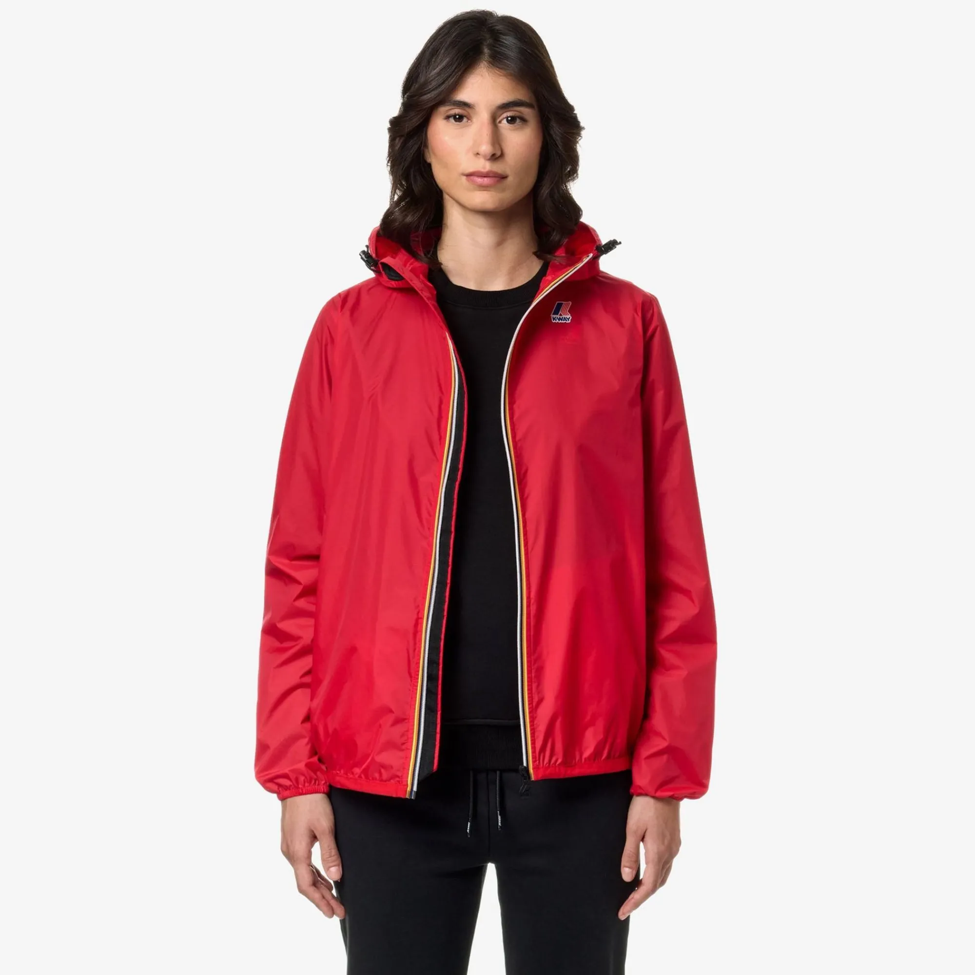 K-WAY Le Vrai 3.0 Claude - Jackets - Mid - Unisex - Red Clearance