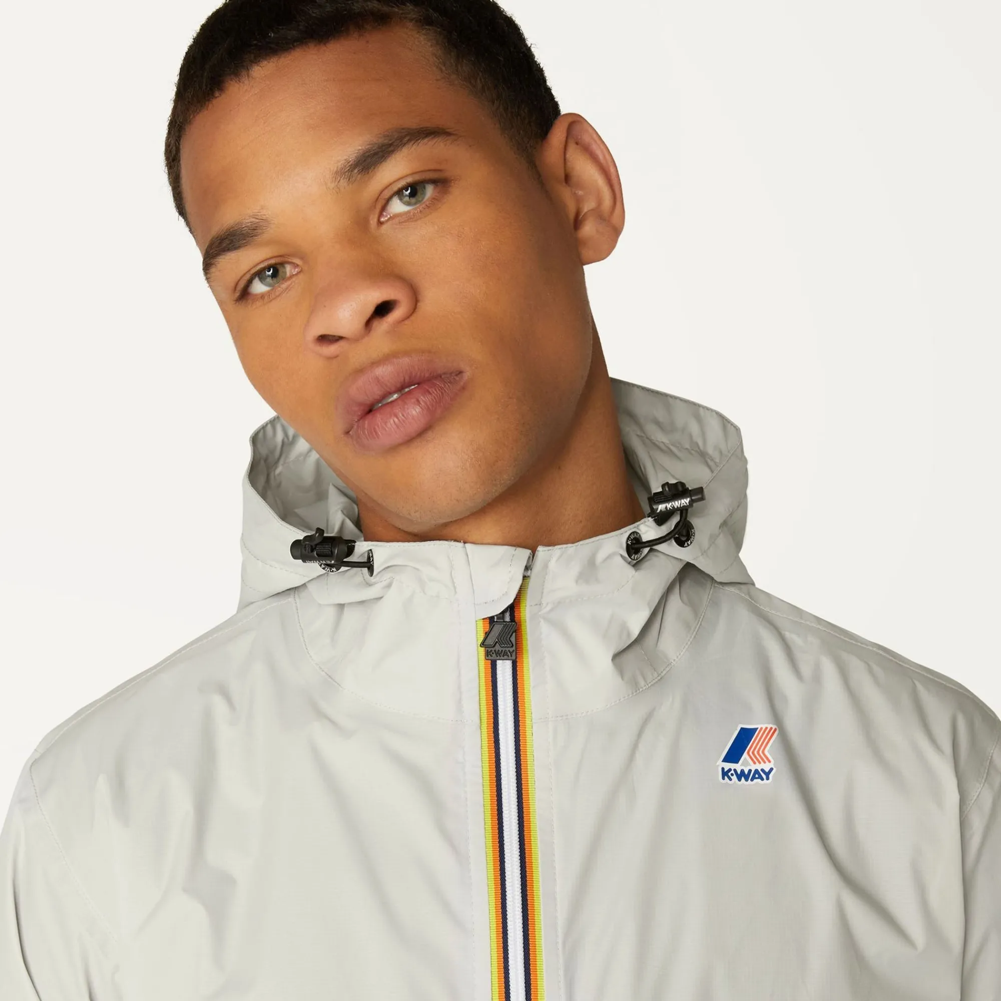 K-WAY Le Vrai 3.0 Claude - Jackets - Mid - Unisex - Grey Md Best