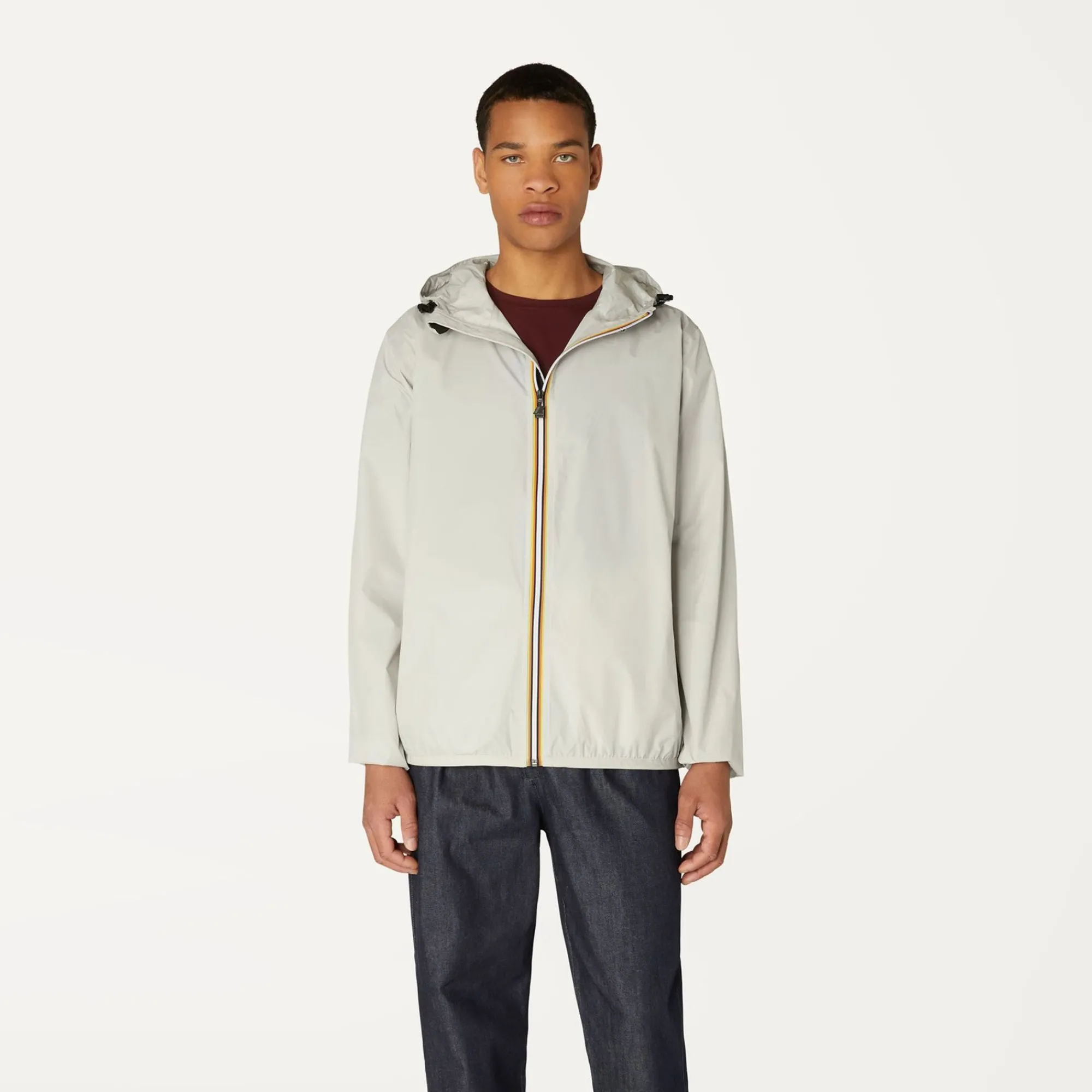 K-WAY Le Vrai 3.0 Claude - Jackets - Mid - Unisex - Grey Md Best