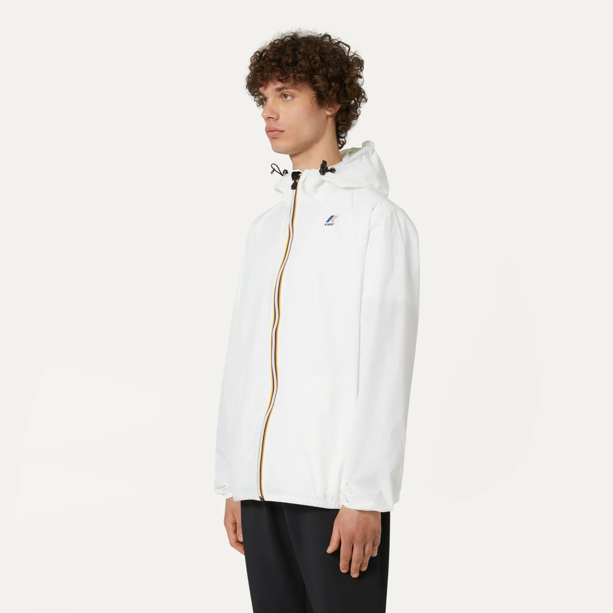 K-WAY Le Vrai 3.0 Claude - Jackets - Mid - Unisex - White Discount