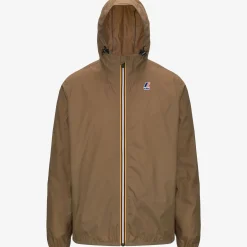 K-WAY Le Vrai 3.0 Claude - Jackets - Mid - Unisex - Brown Corda Outlet