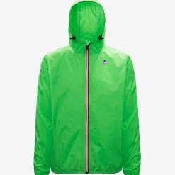 K-WAY Le Vrai 3.0 Claude - Jackets - Mid - Unisex - Green Fluo Sale