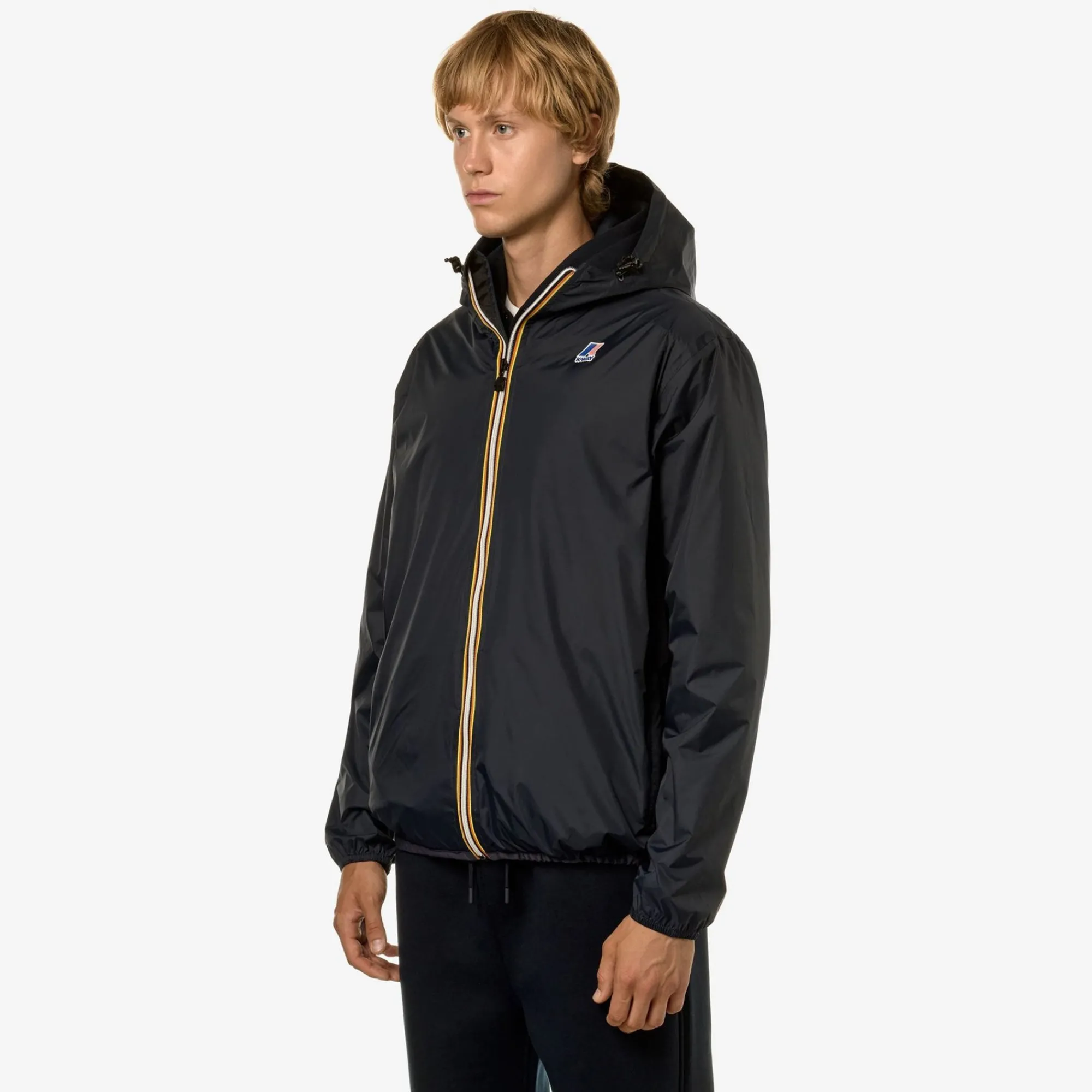 K-WAY Le Vrai 3.0 Claude - Jackets - Mid - Unisex - Blue Depth Outlet