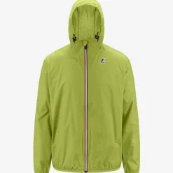 K-WAY Le Vrai 3.0 Claude - Jackets - Mid - Unisex - Green Celery Flash Sale