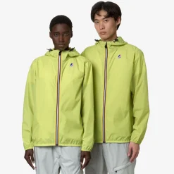 K-WAY Le Vrai 3.0 Claude - Jackets - Mid - Unisex - Green Celery Flash Sale