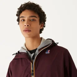 K-WAY Le Vrai 3.0 Claude - Jackets - Mid - Unisex - Red Dk Amaranto Clearance