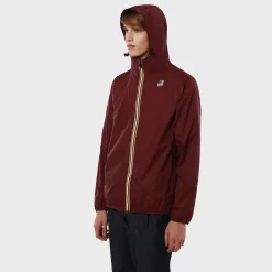 K-WAY Le Vrai 3.0 Claude - Jackets - Mid - Unisex - Red Dk Amaranto Clearance